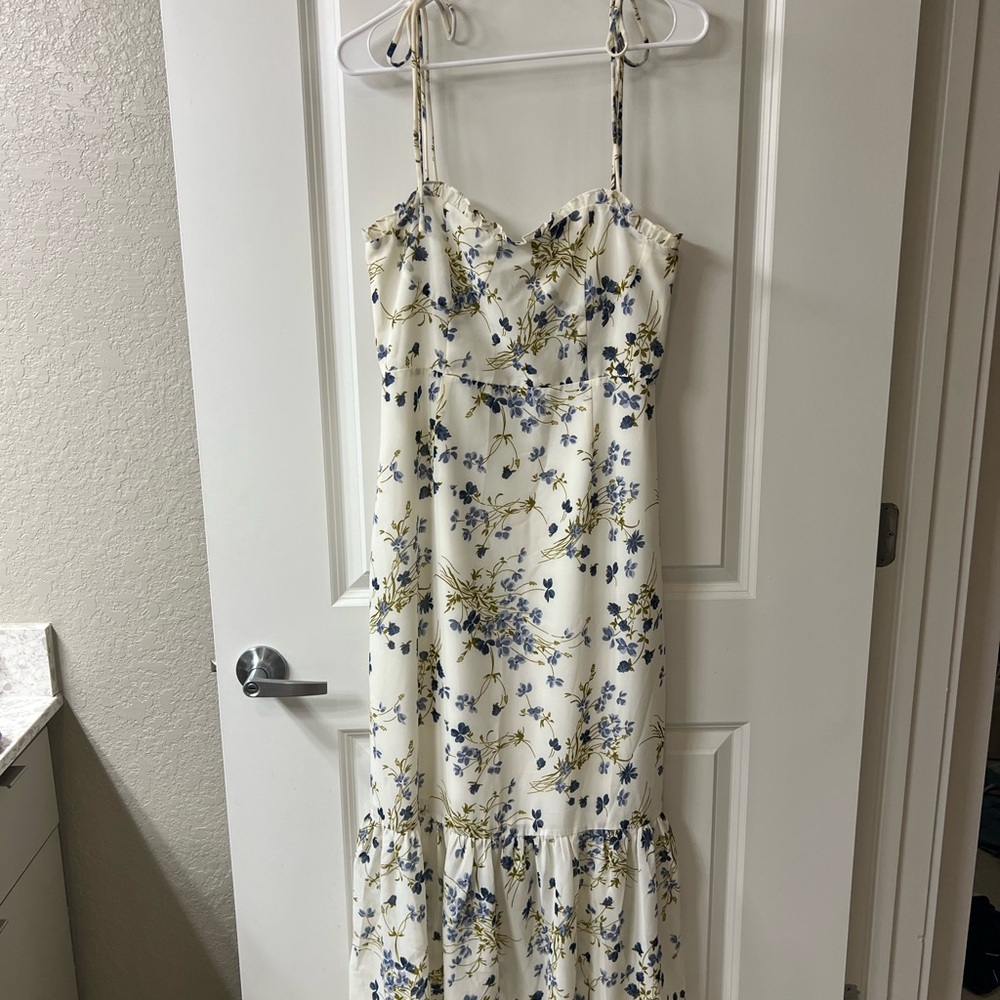 Floral Spaghetti Strap Dress